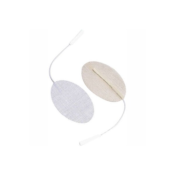 Dura-Stick Premium Electrodes, 3" x 5" Oval, Stainless Steel Mesh, 20/Case